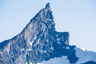 Les deux hommes voulaient gravir le Zinalrothorn (archives). KEYSTONE/DOMINIC STEINMANN